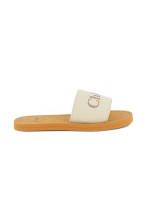 sandali Woody con logo CHLOÉ KIDS | C20881117